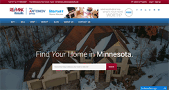 Desktop Screenshot of homesforsale-mn.com