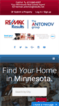 Mobile Screenshot of homesforsale-mn.com